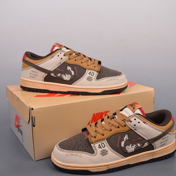Nike SB Dunk Low Brown Women's 8.5 - Picture 1 of 9